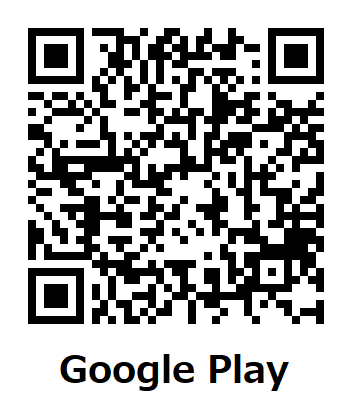 アプリダウンロードページのQRコード(Android)